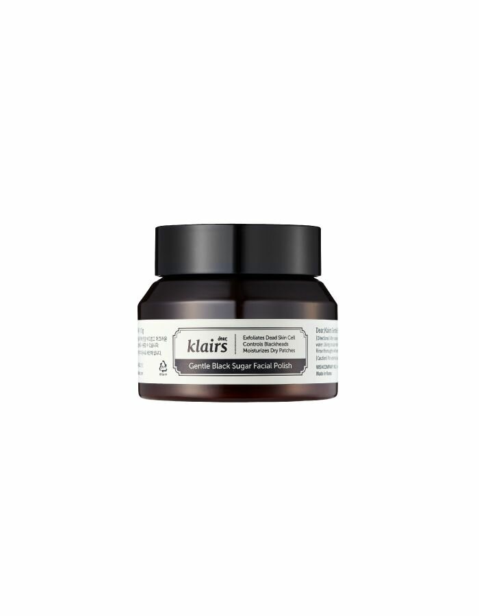 Pulido Facial de Azúcar Negro Suave 110 gr